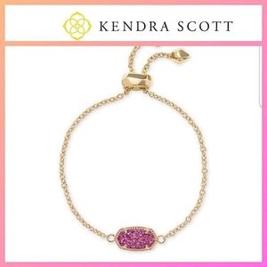 NEW Kendra Scott Elaina 14K Gold Plated Bracelet